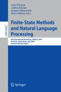 Finite-State Methods and Natural Language Processi