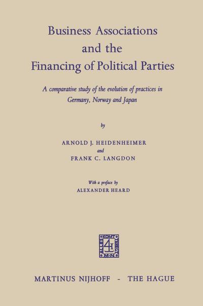 Business Associations and the Financing of Political Parties