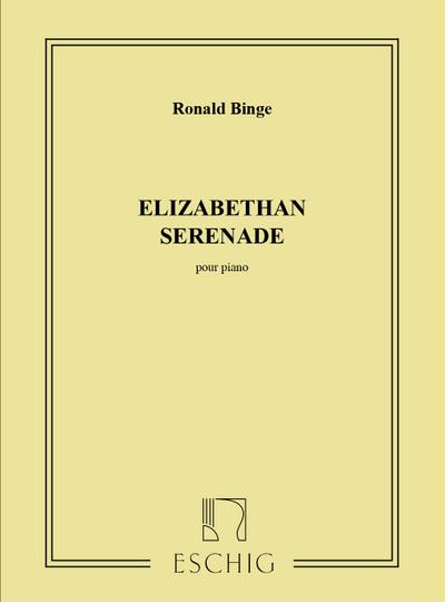 Elisabeth-Serenadefür Klavier