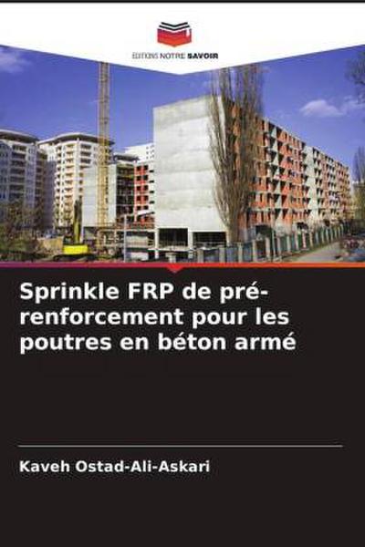 Sprinkle FRP de pré-renforcement pour les poutres en béton armé