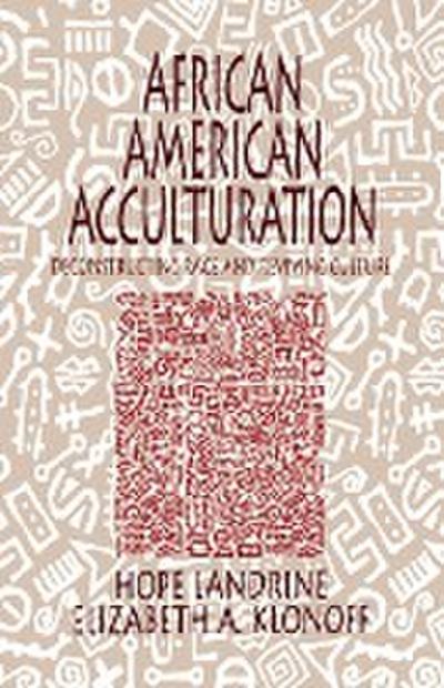 African American Acculturation