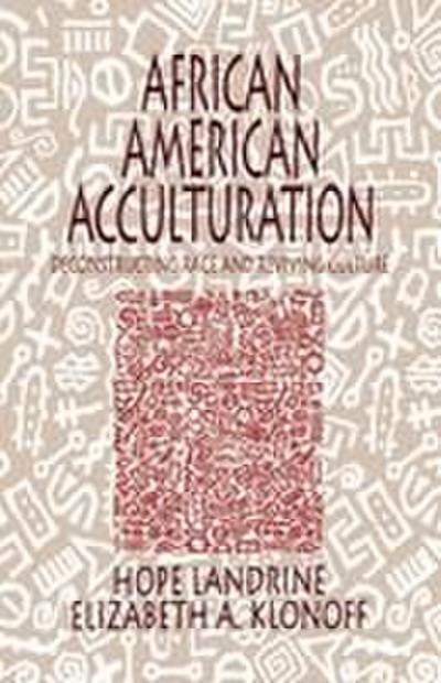 African American Acculturation