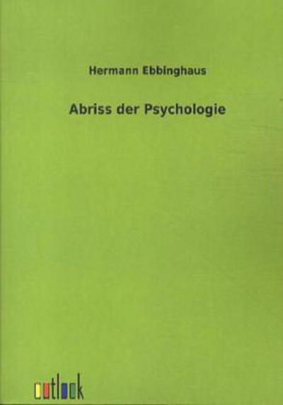Abriss der Psychologie