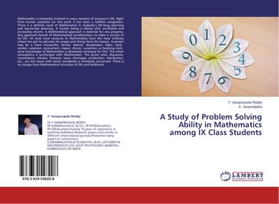 A Study of Problem Solving Ability in Mathematics among IX Class Students