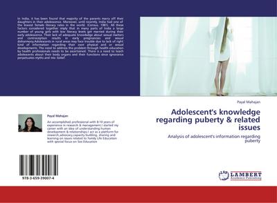 Adolescent’s knowledge regarding puberty & related issues