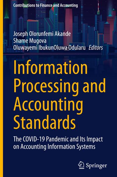 Information Processing and Accounting Standards