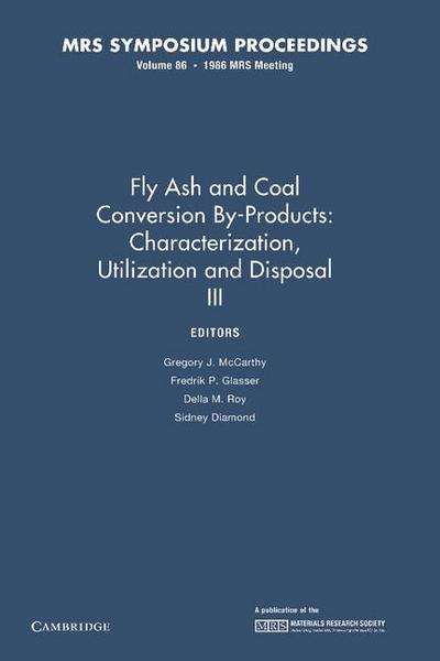 Fly Ash and Coal Conversion By-Products
