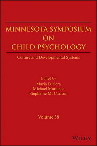 Culture and Developmental Systems, Volume 38