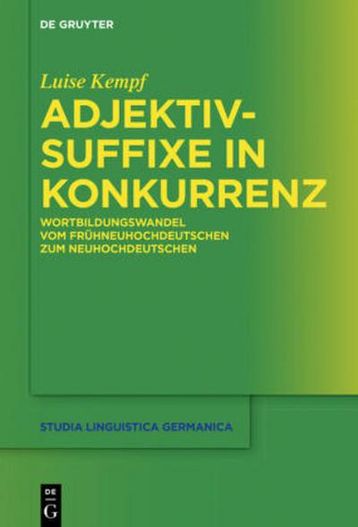 Adjektivsuffixe in Konkurrenz