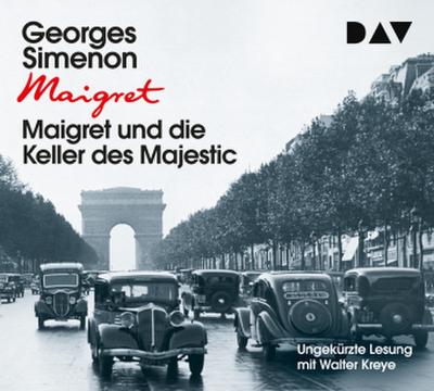 Maigret und die Keller des Majestic, 4 Audio-CDs
