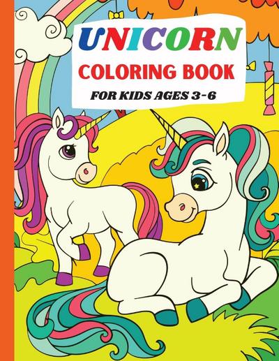 UNICORN COLORING BOOK