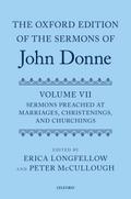 The Oxford Edition of the Sermons of John Donne, Volume VII