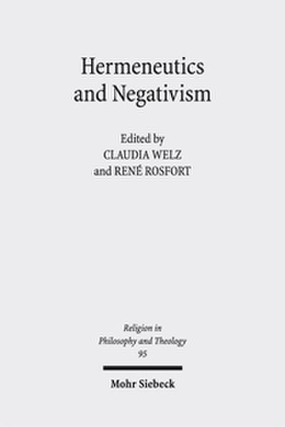 Hermeneutics and Negativism