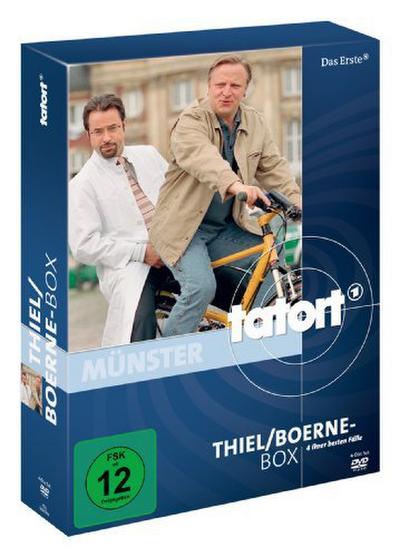 Tatort Box, DVDs Thiel / Boerne, 4 DVDs