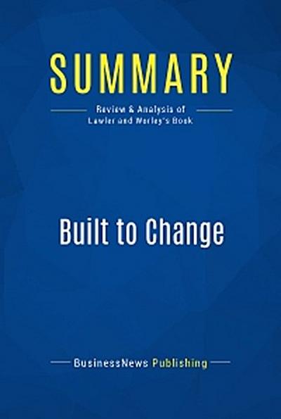 Summary: Built to Change