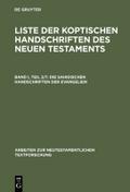 Die sahidischen Handschriften der Evangelien