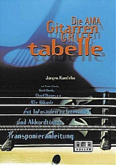 Die AMA Gitarrengrifftabelle