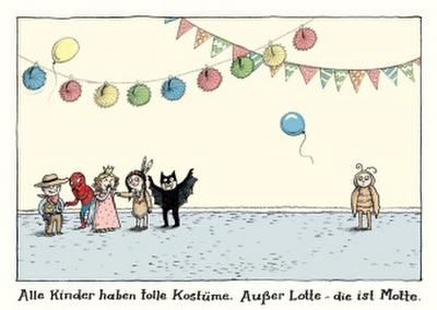 Alle Kinder-Postkartenset Motiv "Lotte"