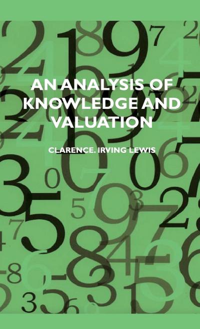 An Analysis of Knowledge and Valuation