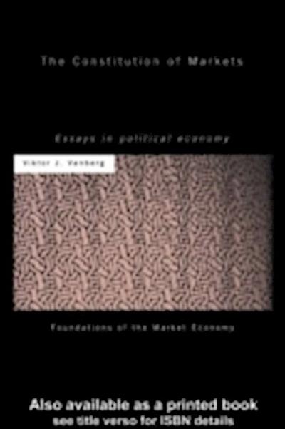 Constitution of Markets