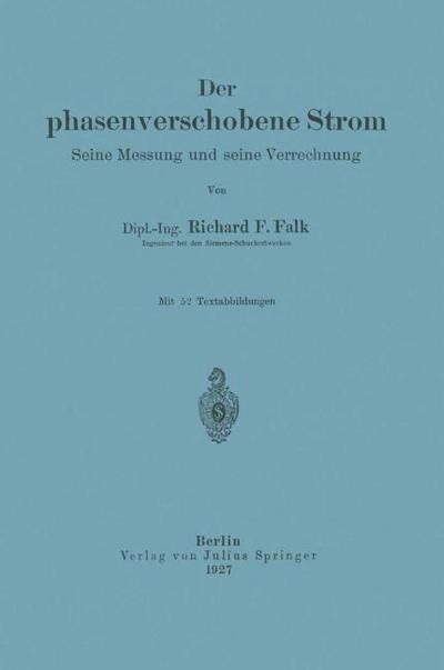 Der phasenverschobene Strom