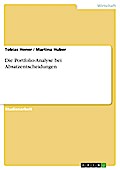 Die Portfolio-Analyse bei Absatzentscheidungen