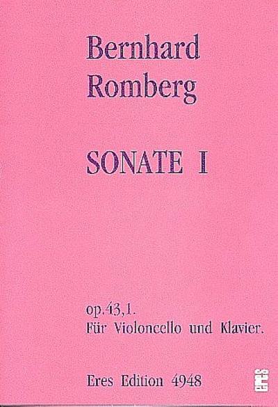 Sonate op.43,1für Violoncello und Klavier