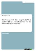 Die Frau des Hiob - Eine exegetische Arbeit zu Hio