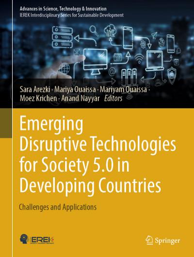 Emerging Disruptive Technologies for Society 5.0 in Developing Countries