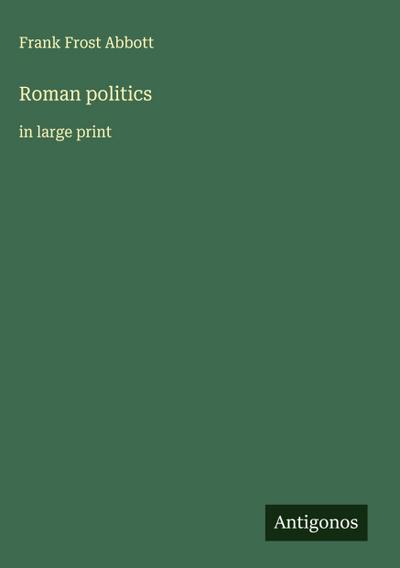Roman politics