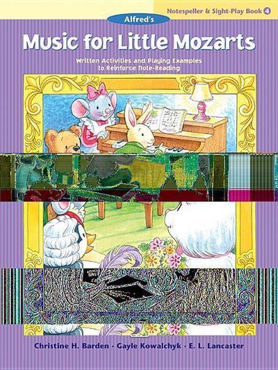 Music for Little Mozarts Notespeller & Sight-Play Book, Bk 4