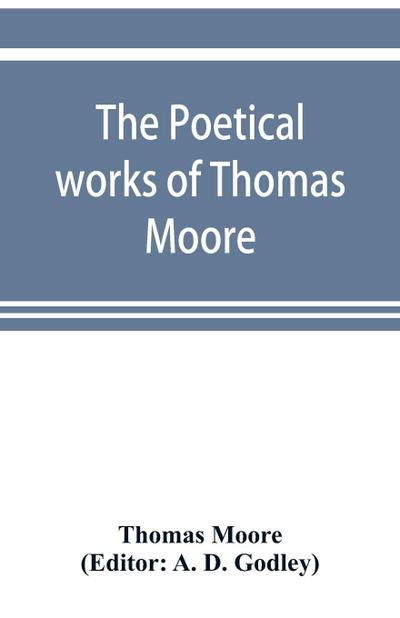 The poetical works of Thomas Moore