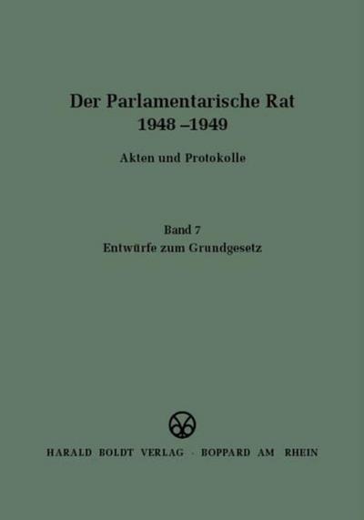 Entwürfe zum Grundgesetz