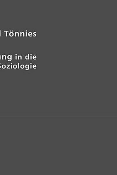 Einführung in die Soziologie