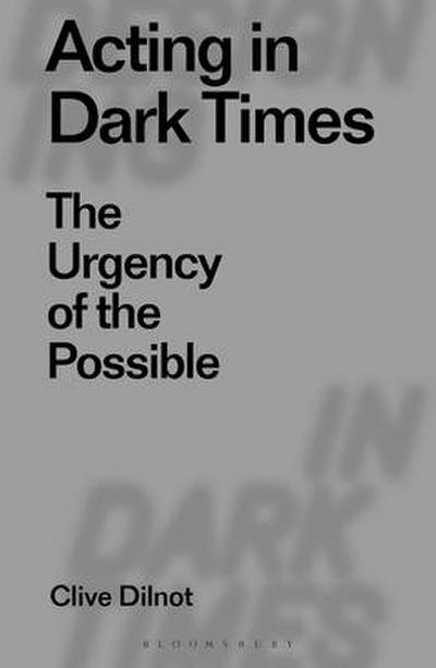 The Possibility of the Artificial/The Urgency of the Possible