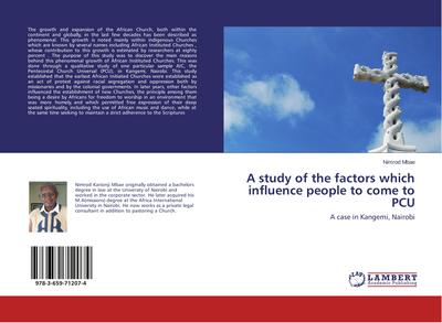 A study of the factors which influence people to come to PCU