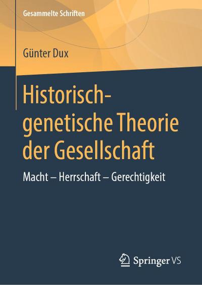 Historisch-genetische Theorie der Gesellschaft