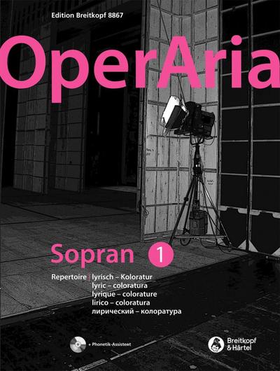 OperAria. Sopran Bd. 1: lyrisch Koloratur. Mit CD