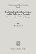 Traditionelle und moderne Formen sozialer Sicherung in Tanzania.