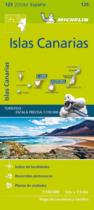 Iles Canaries - Zoom Map 125