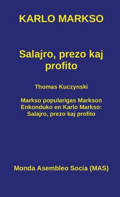 Salajro, prezo kaj profito