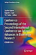 Conference Proceedings of the Second International Conference on Recent Advances in Bioenergy Research