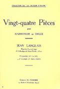 24 pièces vol.2 (nos.13-24)pour harmonium (orgue)