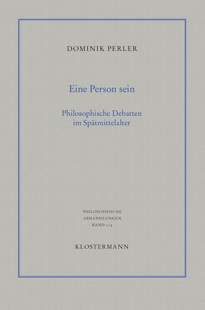 Eine Person sein