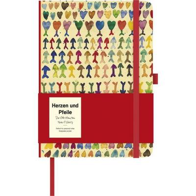 Herzen und Pfeile - ein Notizbuch von Peter T. Schulz