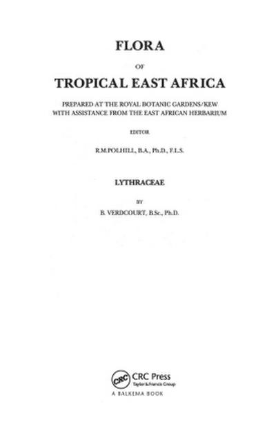 Flora of Tropical East Africa - Lythraceae (1994)