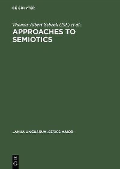 Approaches to semiotics