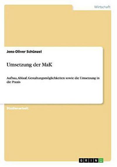 Umsetzung der MaK
