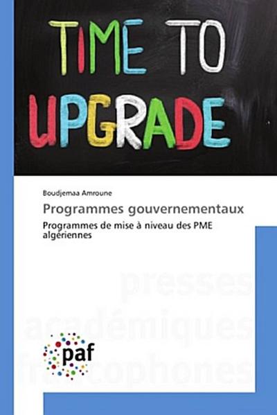 Programmes gouvernementaux