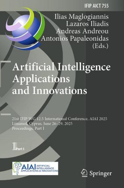 Artificial Intelligence Applications and Innovations